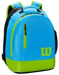 Теннисный рюкзак детский Wilson Youth Backpack blue/lime