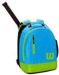 Теннисный рюкзак детский Wilson Youth Backpack blue/lime