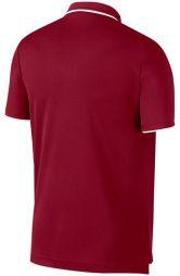 Теннисная футболка мужская Nike Court Dry Team Polo team crimson/white/white