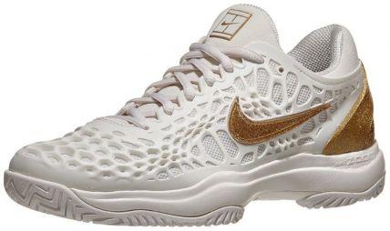 Тенісні кросівки жіночі Nike WMNS Air Zoom Cage 3 HC phantom/metallic gold Тенісні кросівки жіночі Nike WMNS Air Zoom Cage 3 HC phantom/metallic gold