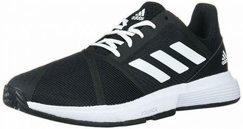 Тенісні кросівки чоловічі Adidas CourtJam Bounce M core black/white/matte silver Тенісні кросівки чоловічі Adidas CourtJam Bounce M core black/white/matte silver