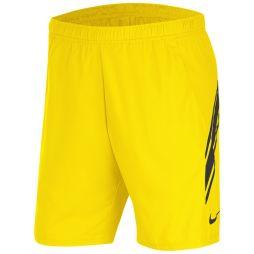 Тенісні шорти чоловічі Nike Court Dry 9in Short opti yellow/off noir/off noir