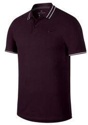 Тенісна футболка чоловіча Nike Court Advantage Polo burgundy