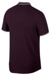 Тенісна футболка чоловіча Nike Court Advantage Polo burgundy