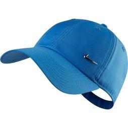 Тенісна кепка Nike H86 Metal Swoosh Cap pacific blue/metallic silver