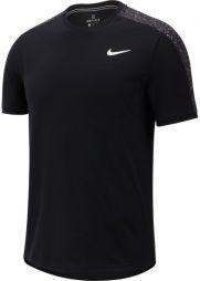 Теннисная футболка мужская Nike Court Dry Top SS GX black/white