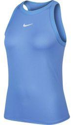 Тенісна майка жіноча Nike Court Dry Tank royal pulse/white