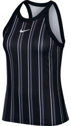 Тенісна майка жіноча Nike Court W Printed Dry Tank black/white