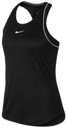Теннисная майка женская Nike Court Dry Tank black/white Теннисная майка женская Nike Court Dry Tank black/white