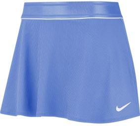 Тенісна спідничка жіноча Nike Court Dry Flounce Skirt royal pulse/white/white