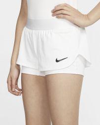 Тенісні шорти дитячі Nike Girls Court Flex Short white/black Тенісні шорти дитячі Nike Girls Court Flex Short white/black