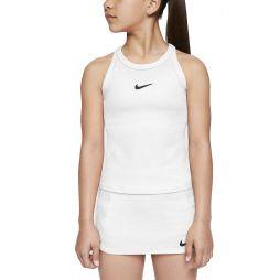 Тенісна майка дитяча Nike Court Dry Tank Nike Court Dry Tank white/black Тенісна майка дитяча Nike Court Dry Tank Nike Court Dry Tank white/black