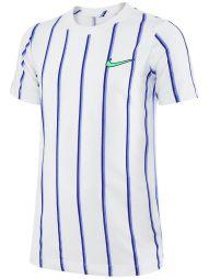 Тенісна футболка дитяча Nike Court DB Tee Team B white Тенісна футболка дитяча Nike Court DB Tee Team B white