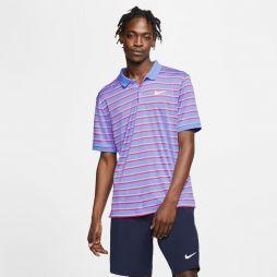 Тенісна футболка чоловіча Nike Court Dry Pique Polo GX royal pulse/white Тенісна футболка чоловіча Nike Court Dry Pique Polo GX royal pulse/white