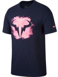 Тенісна футболка чоловіча Nike Court M Rafa Tee DB obsidian