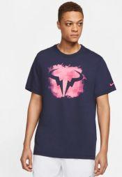 Тенісна футболка чоловіча Nike Court M Rafa Tee DB obsidian