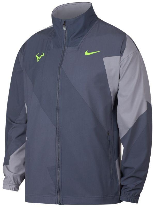 Куртка чоловіча Nike Court M Rafa Jacket light carbon/volt glow