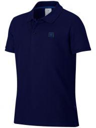 Тенісна футболка детская Nike Boys RF Essential Polo blue void Тенісна футболка детская Nike Boys RF Essential Polo blue void