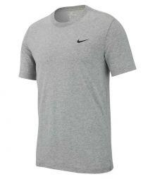 Тенісна футболка чоловіча Nike Dry Tee Dfc Crew Solid dark grey heather/black Тенісна футболка чоловіча Nike Dry Tee Dfc Crew Solid dark grey heather/black