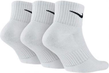 Nike Value Cushioned Quarter Ankle 3-pack/white Nike Value Cushioned Quarter Ankle 3-pack/white