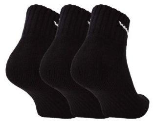Nike Value Cushioned Quarter Ankle 3-pack/black Nike Value Cushioned Quarter Ankle 3-pack/black