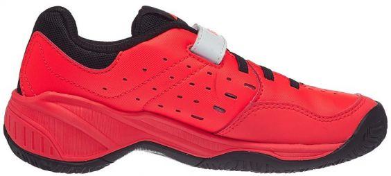 Дитячі тенісні кросівки Babolat Pulsion All Court Kid fluo strike/black Дитячі тенісні кросівки Babolat Pulsion All Court Kid fluo strike/black