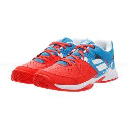 Дитячі тенісні кросівки Babolat Pulsion Грунт Junior tomato red/blue aster Дитячі тенісні кросівки Babolat Pulsion Грунт Junior tomato red/blue aster