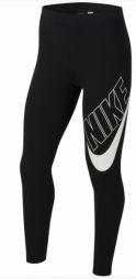 Легінси дитячі Nike Sportswear Favorites Graphic Leggings black/white Легінси дитячі Nike Sportswear Favorites Graphic Leggings black/white