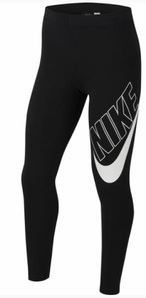 Леггинсы детские Nike Sportswear Favorites Graphic Leggings black/white