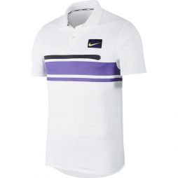 Теннисная футболка мужская Nike Court Advantage Polo New York white