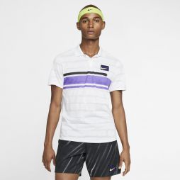 Теннисная футболка мужская Nike Court Advantage Polo New York white