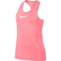 Тенісна майка дитяча Nike Pro Tank pink gaze/white Тенісна майка дитяча Nike Pro Tank pink gaze/white