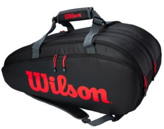 Теннисная сумка Wilson Clash Tour 3 Comp 15 Pk black/red