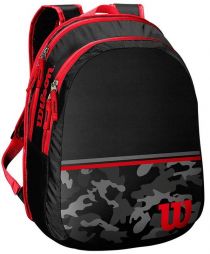 Теннисный рюкзак детский Wilson Junior Backpack black/camo