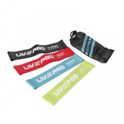 Набор фитнес резинок LivePro Resistance Loops Bands - 4 шт.