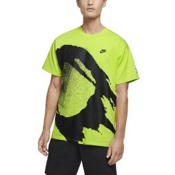 Тенісна футболка чоловіча Nike Court Tee Challenge Fireball cyber Тенісна футболка чоловіча Nike Court Tee Challenge Fireball cyber