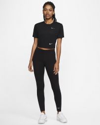 Легінси жіночі Nike Sportswear Club Legging black/white