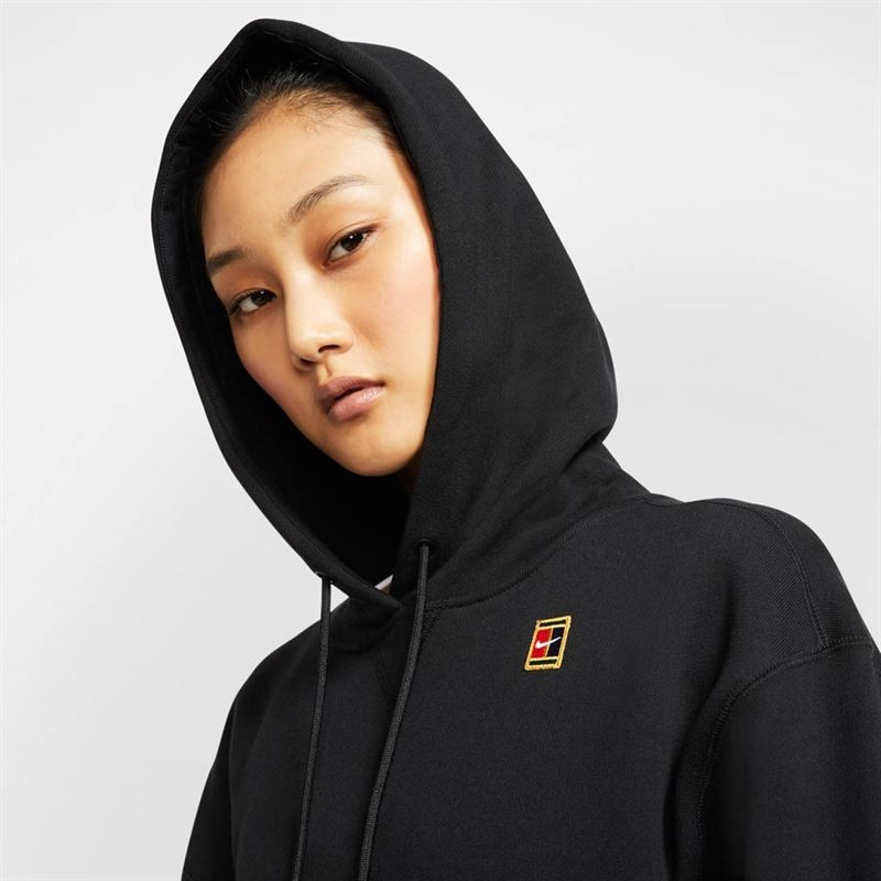 Реглан жіночий Nike Court Heritage Hoodie black/black