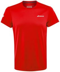 Тенісна футболка чоловіча Babolat Core Flag Club Tee Men fiery red