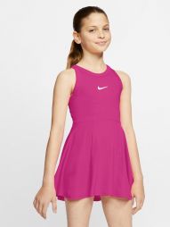 Тенісне плаття для дівчаток Nike Court Dry Dress vivid pink/white Тенісне плаття для дівчаток Nike Court Dry Dress vivid pink/white