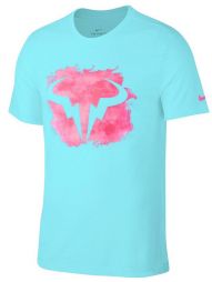 Тенісна футболка чоловіча Nike Court M Rafa Tee DB polarized blue