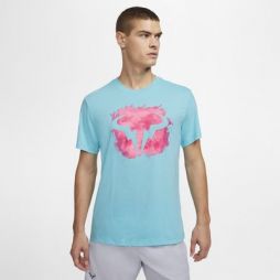 Тенісна футболка чоловіча Nike Court M Rafa Tee DB polarized blue