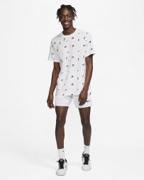 Тенісна футболка чоловіча Nike Court Tee Roland Garros white