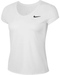 Тенісна футболка жіноча Nike Court Top white/black