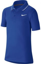 Тенісна футболка дитяча Nike Court B Dry Polo Team game royal/white Тенісна футболка дитяча Nike Court B Dry Polo Team game royal/white