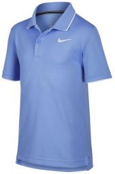 Тенісна футболка дитяча Nike Court B Dry Polo Team royal pulse/white Тенісна футболка дитяча Nike Court B Dry Polo Team royal pulse/white