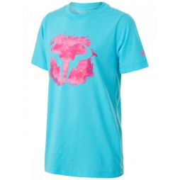 Тенісна футболка дитяча Nike Court Rafa DB Tee polarized blue Тенісна футболка дитяча Nike Court Rafa DB Tee polarized blue