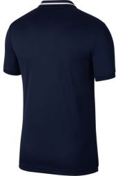 Теннисная футболка мужская Nike Court Dry Pique Polo obsidian/white/white