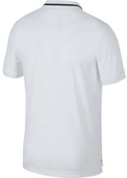 Тенісна футболка чоловіча Nike Court Dry Pique Polo white/black/black