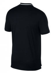 Тенісна футболка чоловіча Nike Court Dry Pique Polo black/white